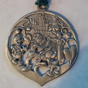 Disney's Christmas Past Pewter Christmas Ornament